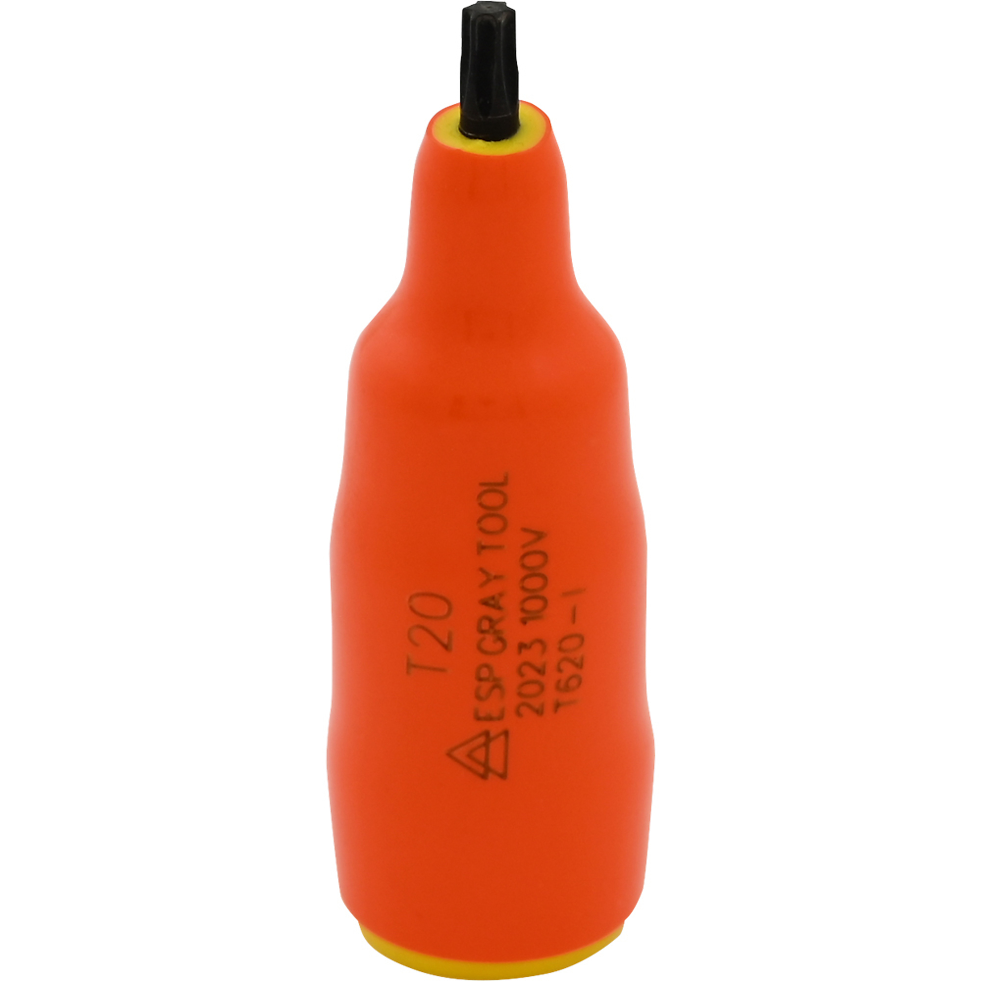 Gray Tools, T20 X 3/8in. Drive Torx 1000V Insulated Socket, Drive Size 3/8 in, Model# T620-I